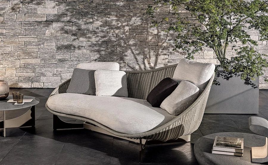 Диван Lido Cord Outdoor, дизайн Minotti