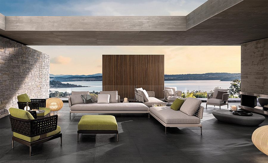 Диван Patio, дизайн Minotti