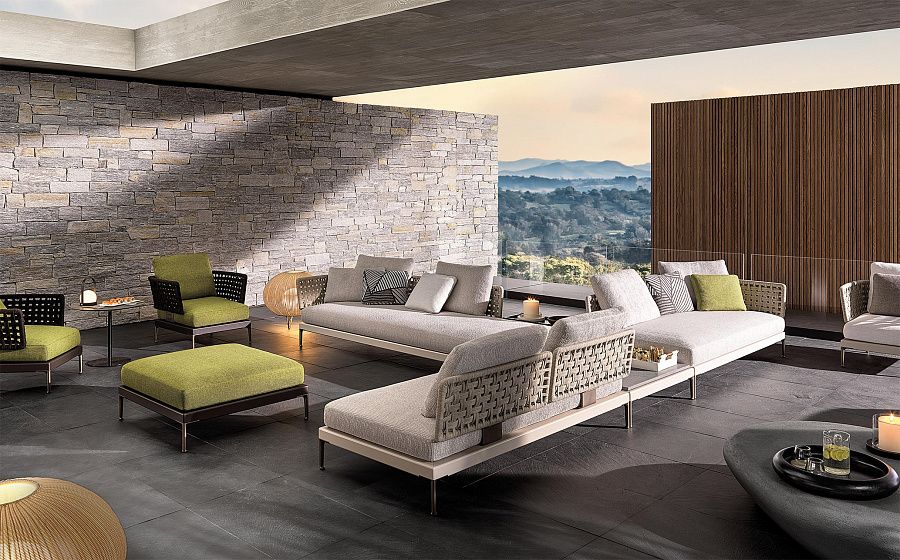 Диван Patio, дизайн Minotti