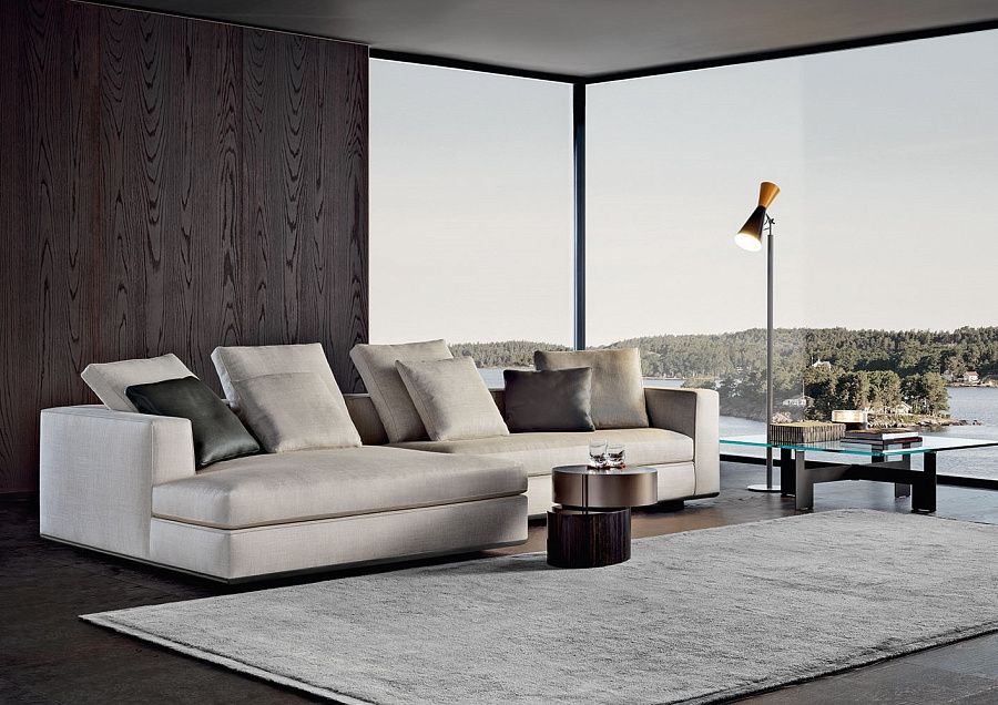 Диван Powell, дизайн Minotti