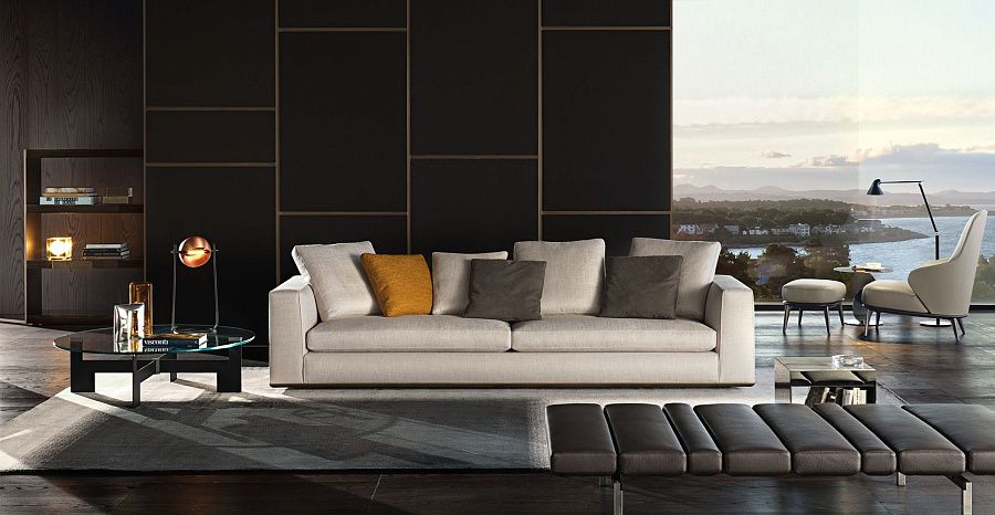 Диван Powell, дизайн Minotti