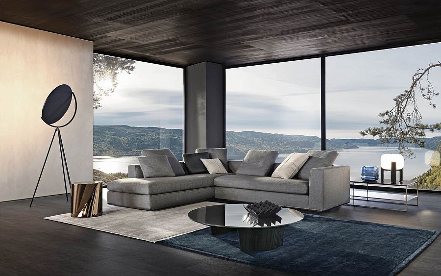 Диван Powell, дизайн Minotti