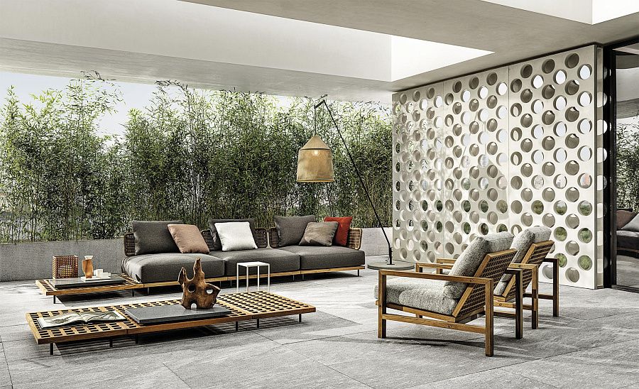 Диван Quadrado, дизайн Minotti