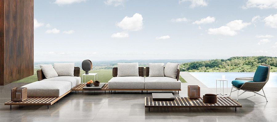 Диван Quadrado, дизайн Minotti