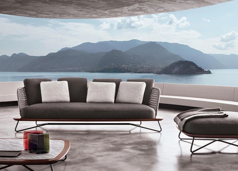 Диван Rivera, дизайн Minotti