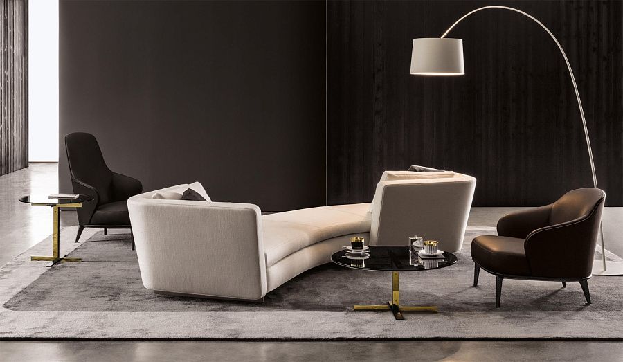 Диван Seymour, дизайн Minotti
