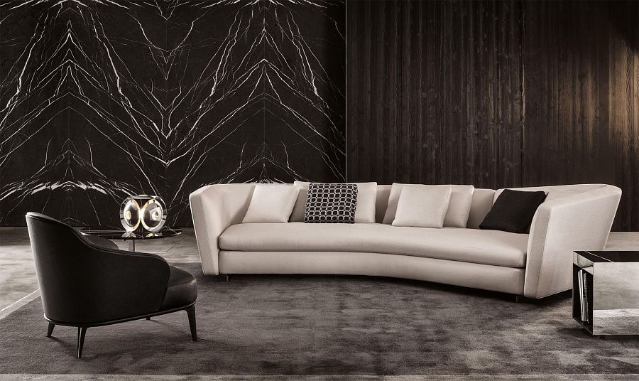 Диван Seymour, дизайн Minotti