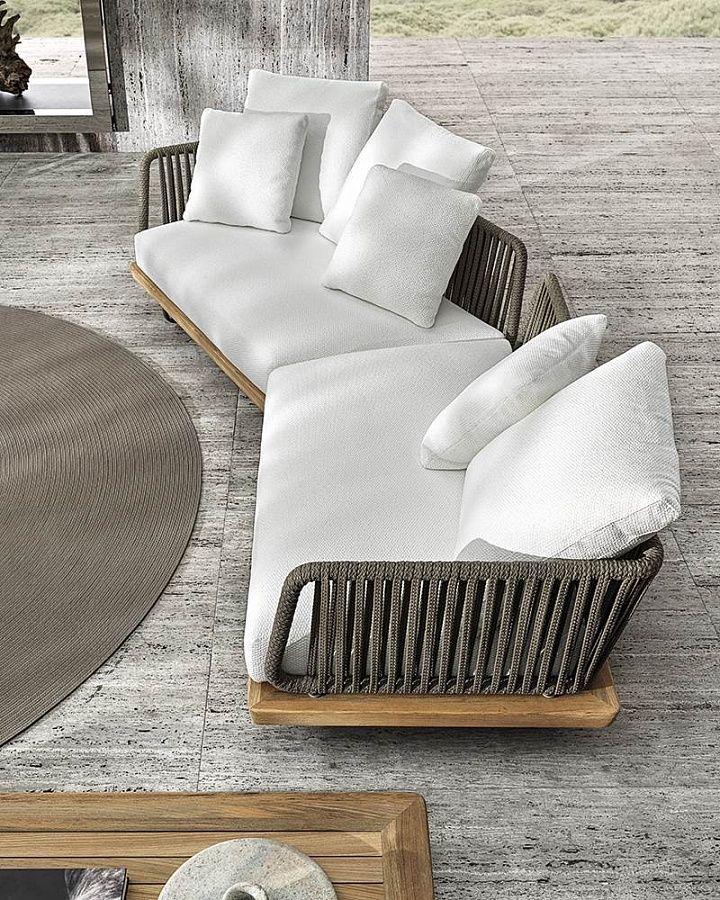 Диван Sunray, дизайн Minotti