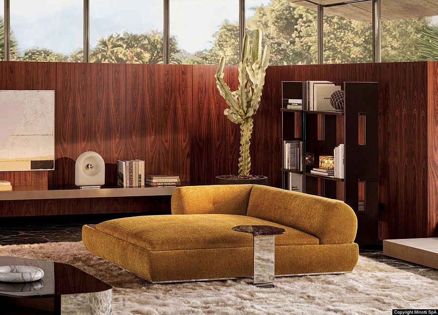 Диван Supermoon, дизайн Minotti