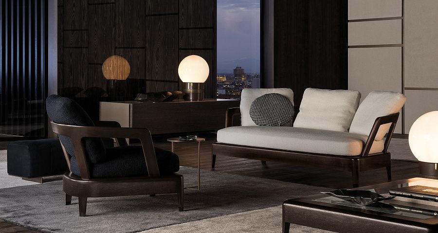 Диван Virginia, дизайн Minotti
