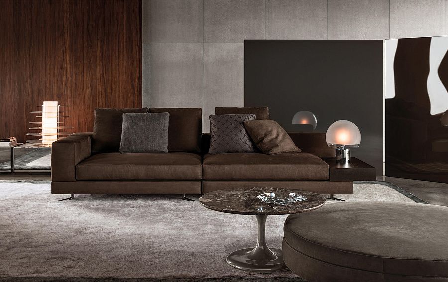 Диван White, дизайн Minotti