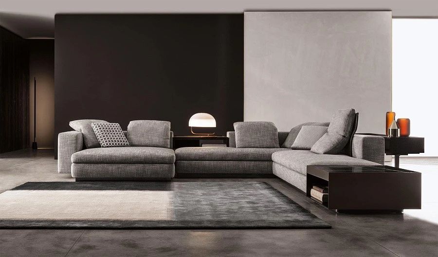Диван Yang, дизайн Minotti