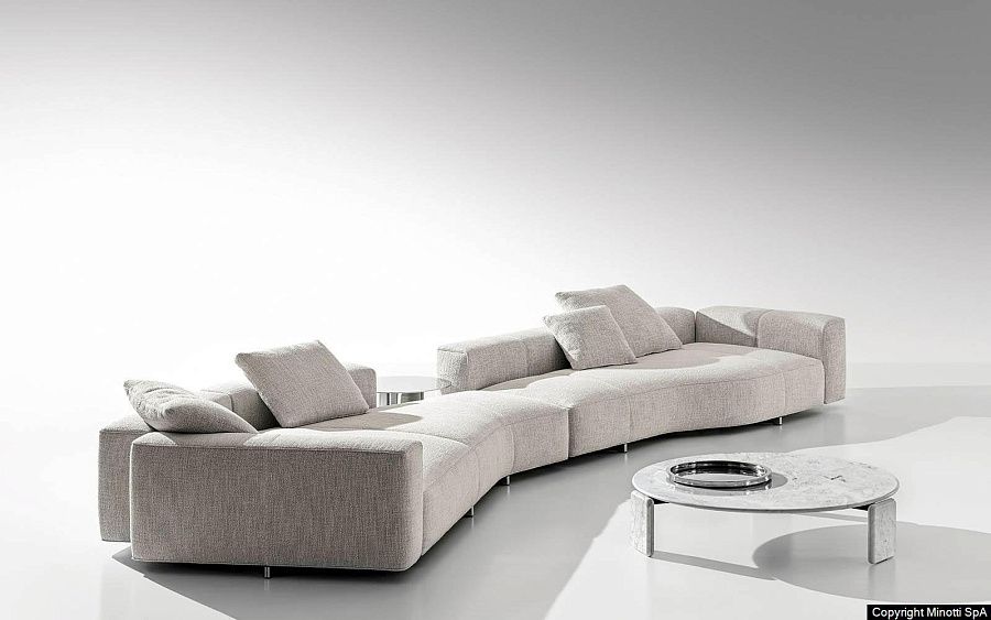 Диван Yves, дизайн Minotti