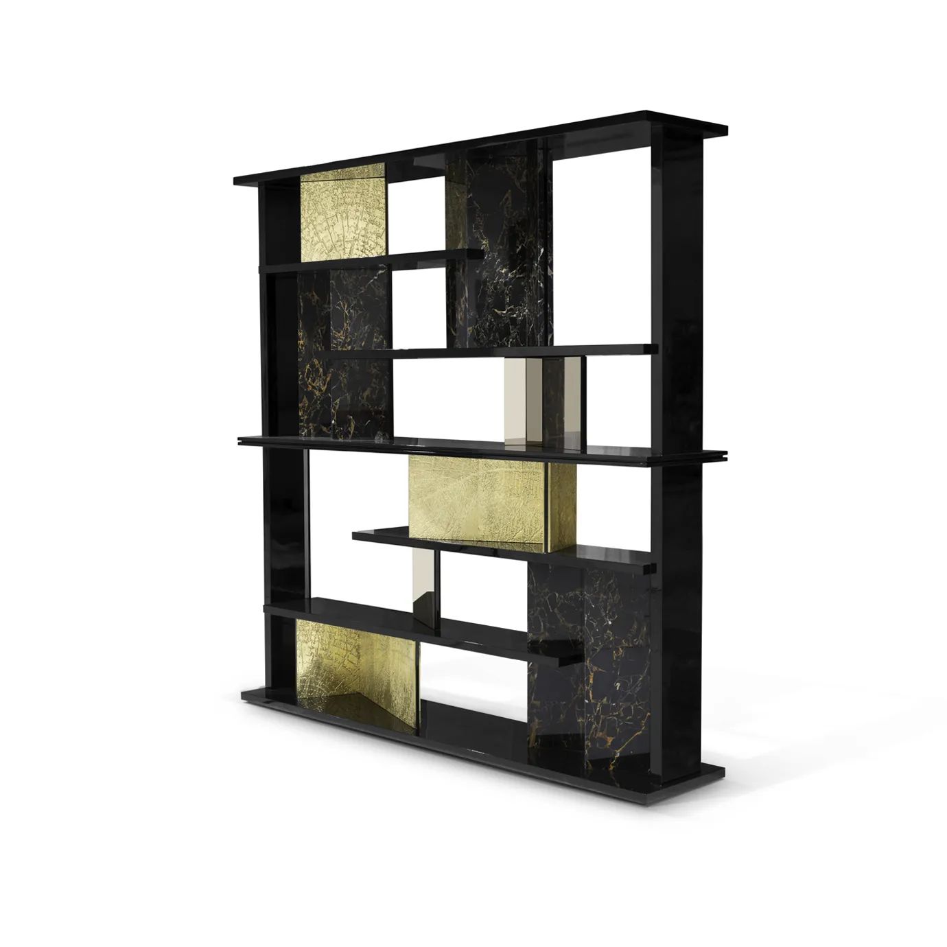 Книжный шкаф Garrett от KOKET, дизайн Boca do Lobo