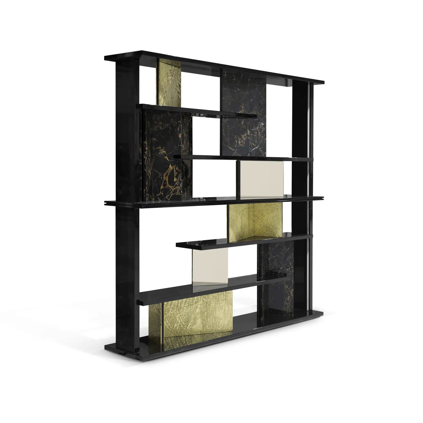 Книжный шкаф Garrett от KOKET, дизайн Boca do Lobo