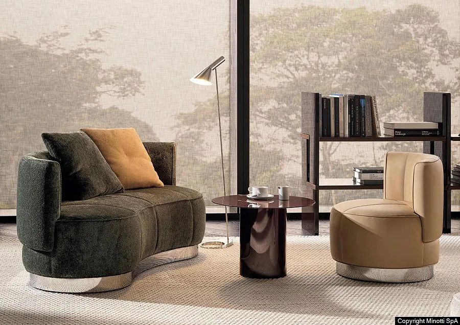 Кофейный столик Tokie, дизайн Minotti