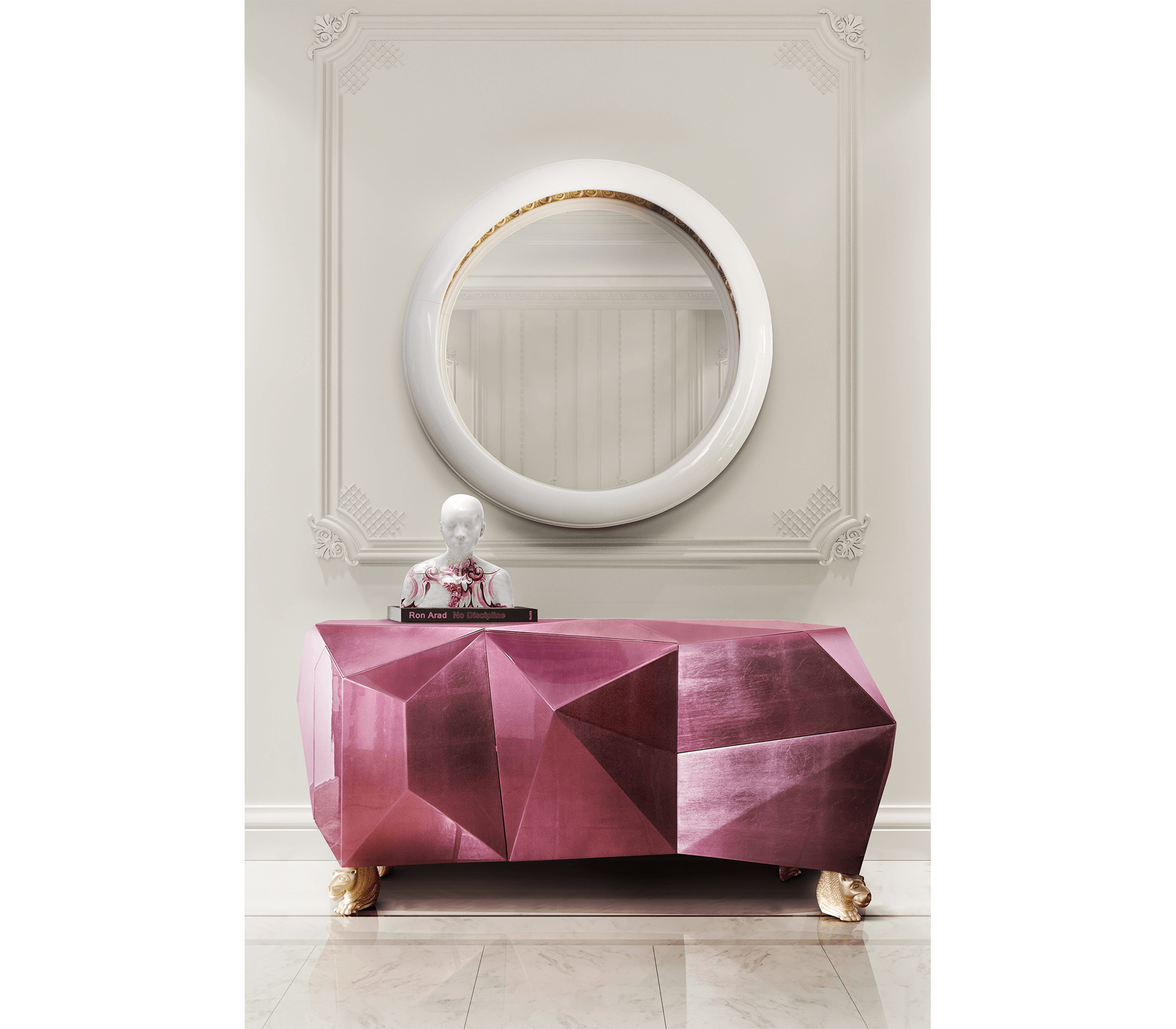 Комод DIAMOND AMETHYST SIDEBOARD, дизайн Boca do Lobo