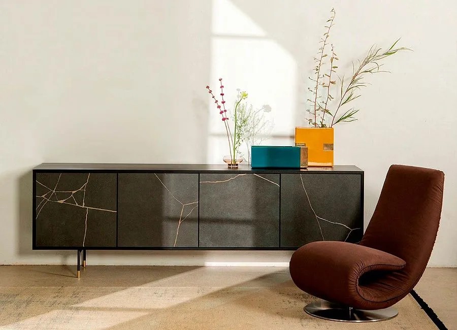 Комод Kintsugi, дизайн фабрики Tonin Casa