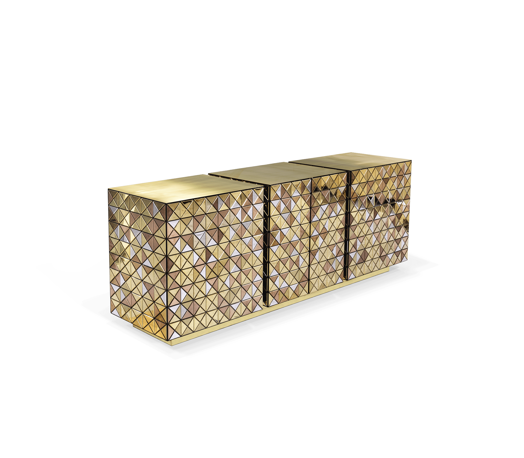 Комод PIXEL ANODIZED SIDEBOARD, дизайн Boca do Lobo