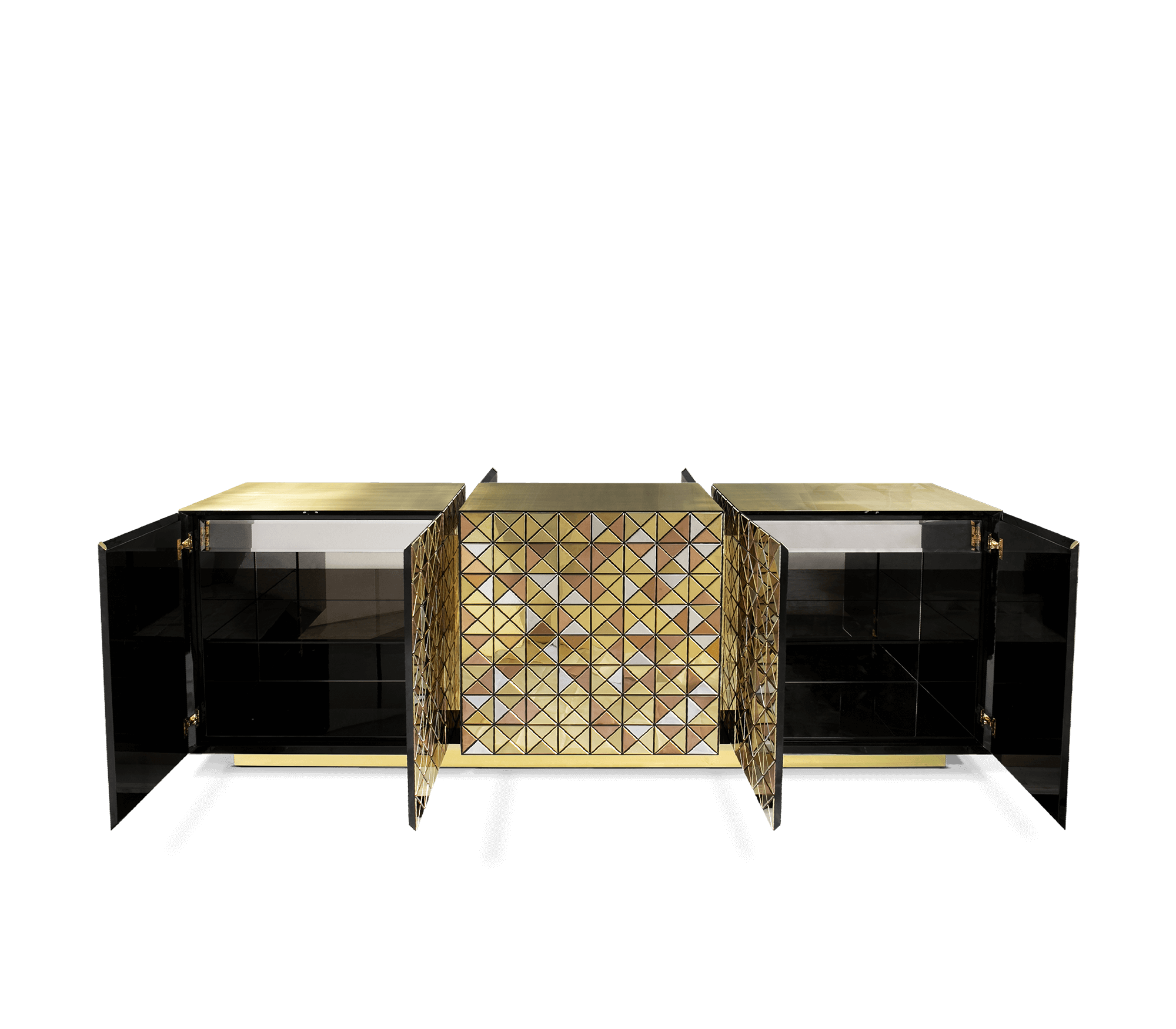 Комод PIXEL ANODIZED SIDEBOARD, дизайн Boca do Lobo