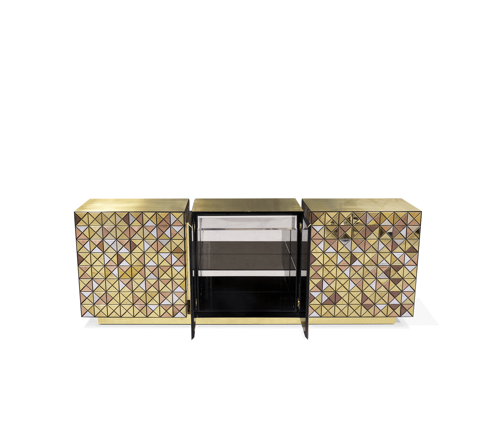 Комод PIXEL ANODIZED SIDEBOARD, дизайн Boca do Lobo