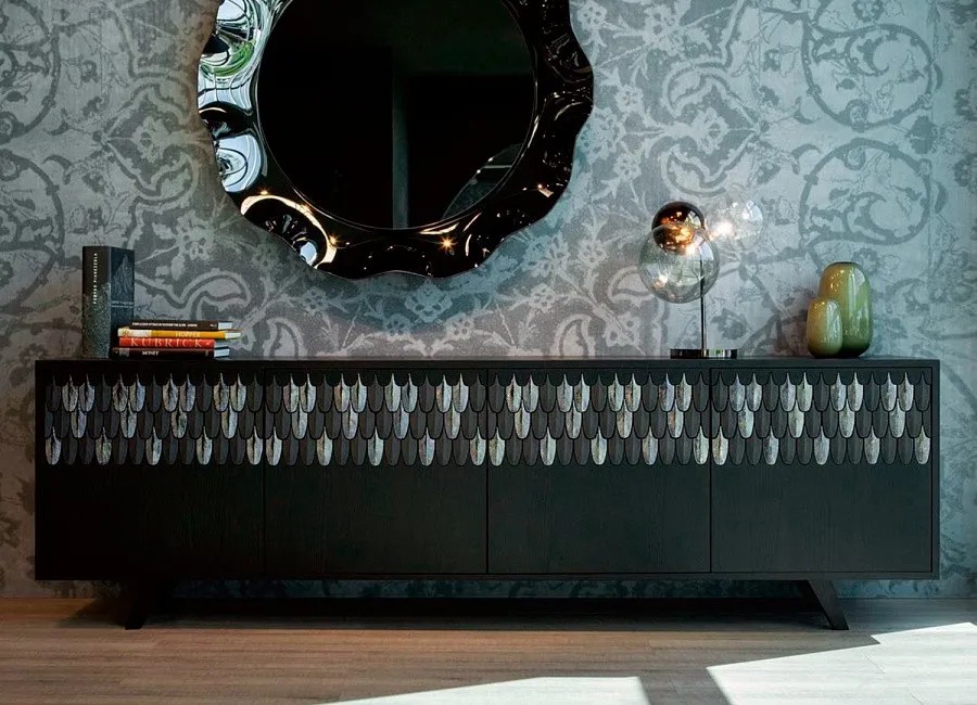 Комод Plume, дизайн фабрики Tonin Casa