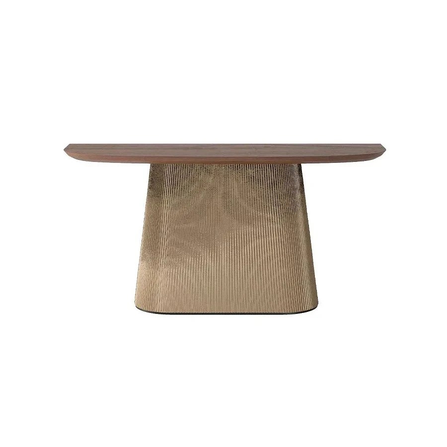 Консоль Adone Plisse, Plisse Silk Wood, дизайн фабрики Tonin Casa