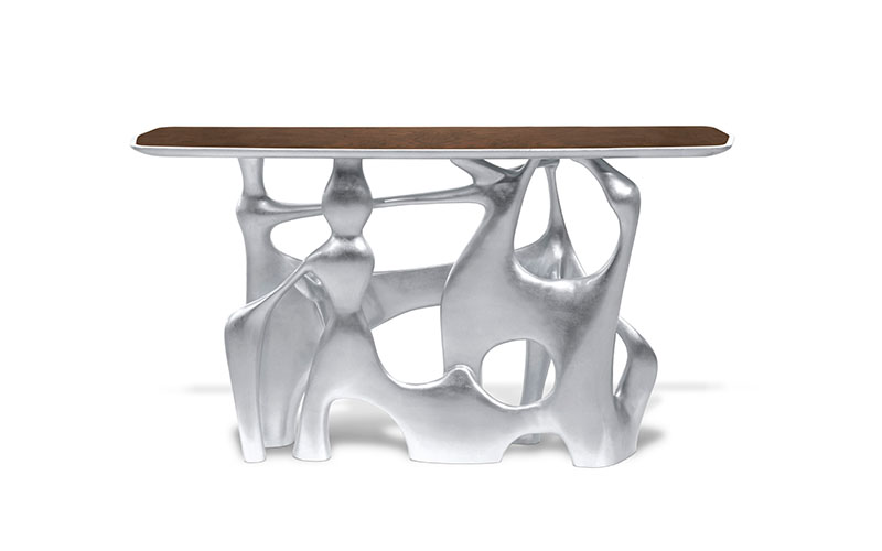 Консоль Bastei от BRABBU, дизайн Boca do Lobo