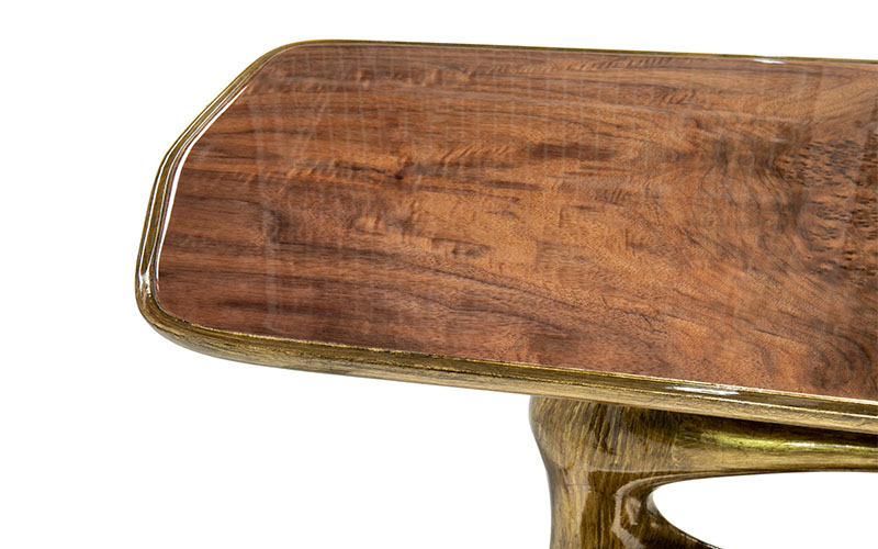 Консоль Bastei от BRABBU, дизайн Boca do Lobo