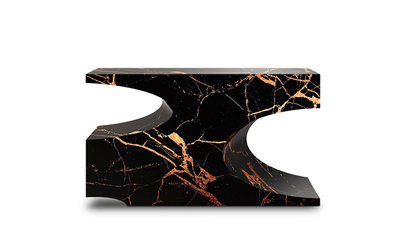 Консоль BRYCE Faux II от BRABBU, дизайн Boca do Lobo