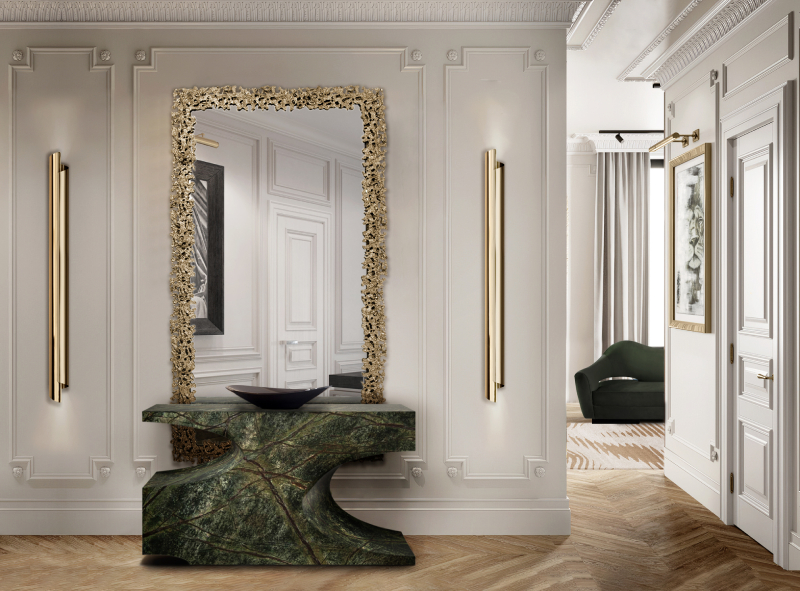 Консоль BRYCE Faux II от BRABBU, дизайн Boca do Lobo