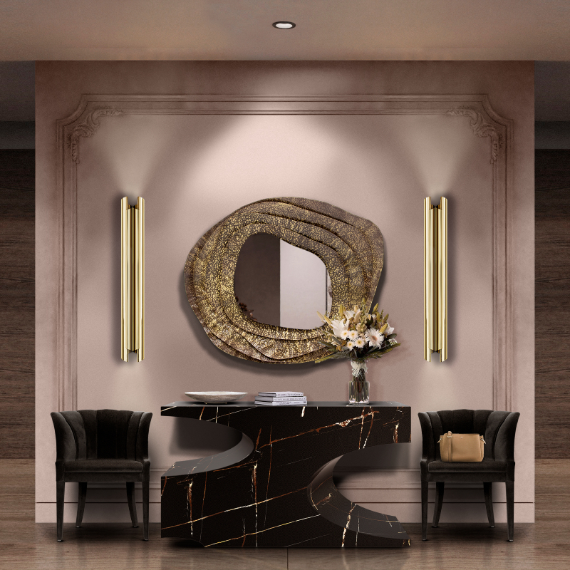 Консоль BRYCE Faux II от BRABBU, дизайн Boca do Lobo