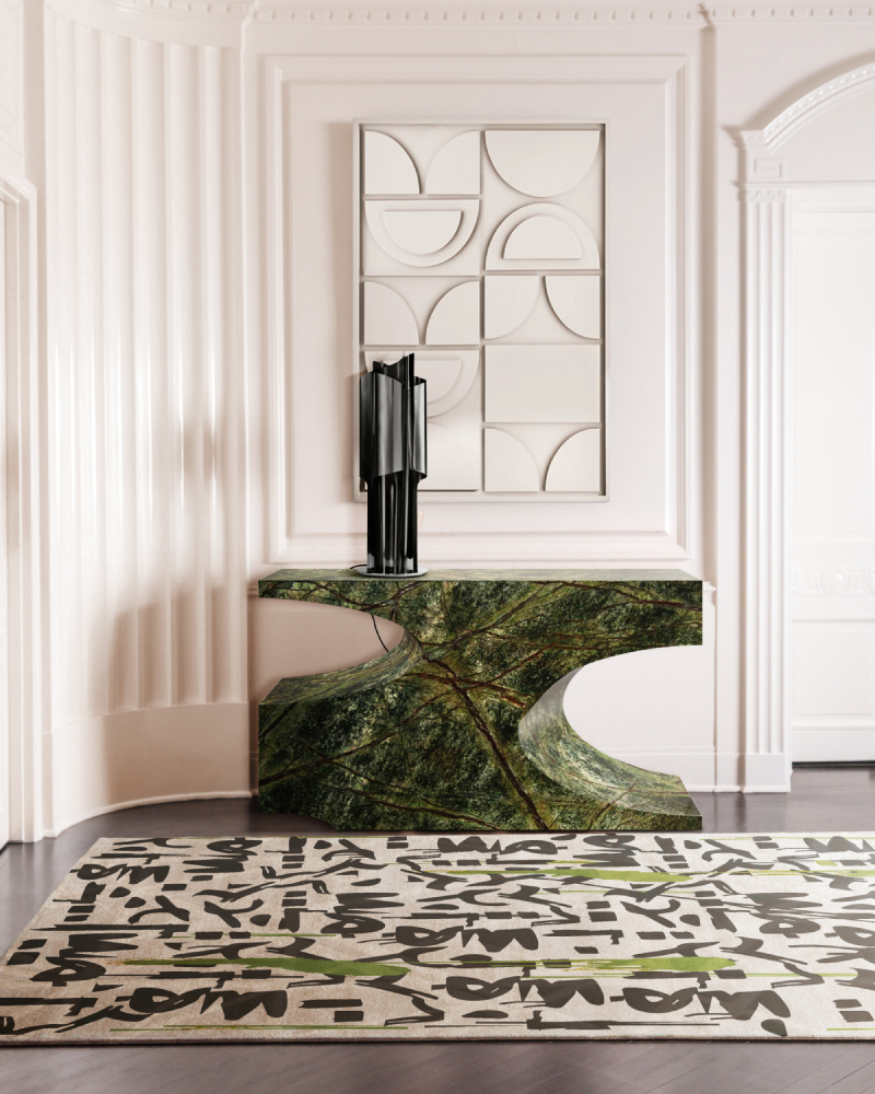 Консоль BRYCE II от BRABBU, дизайн Boca do Lobo