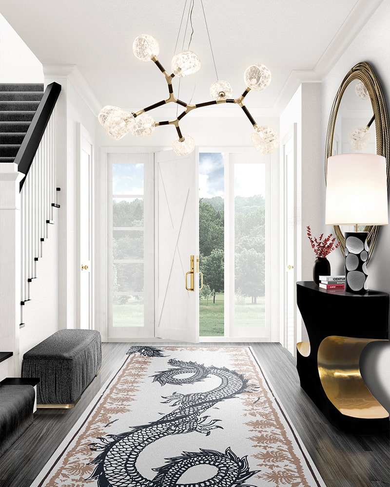 Консоль BRYCE II от BRABBU, дизайн Boca do Lobo