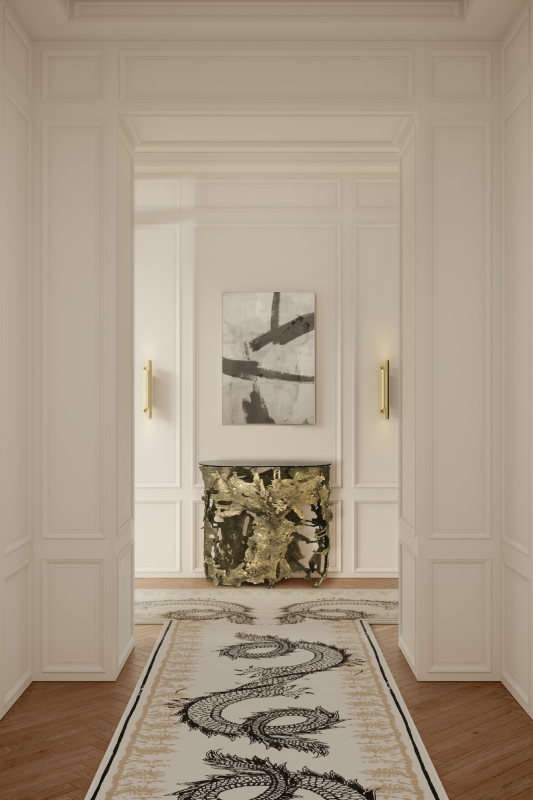 Консоль CAY от BRABBU, дизайн Boca do Lobo