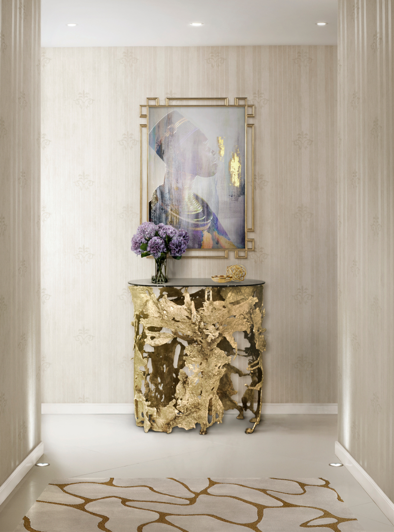 Консоль CAY от BRABBU, дизайн Boca do Lobo