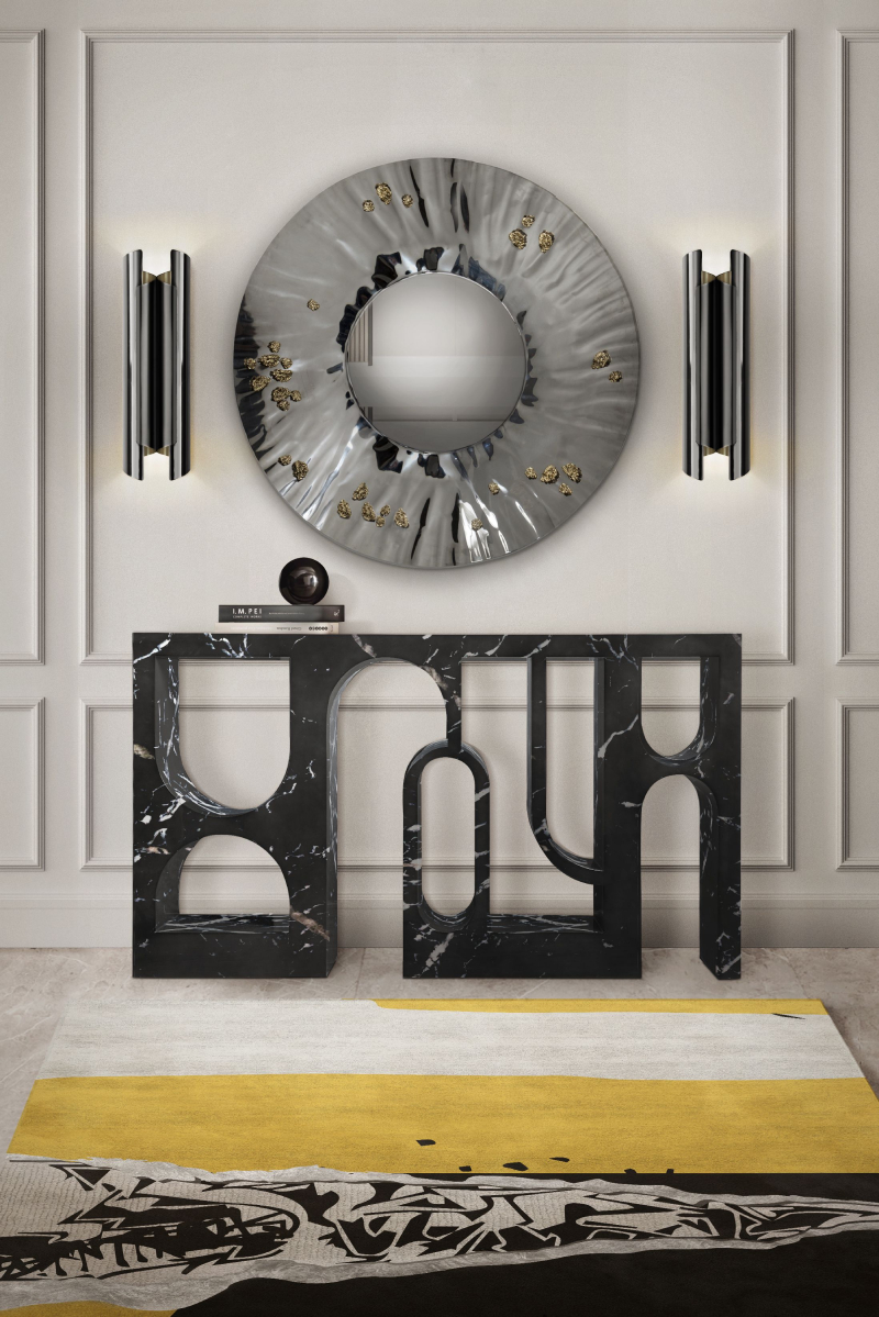 Консоль COLOSSEUM от BRABBU, дизайн Boca do Lobo