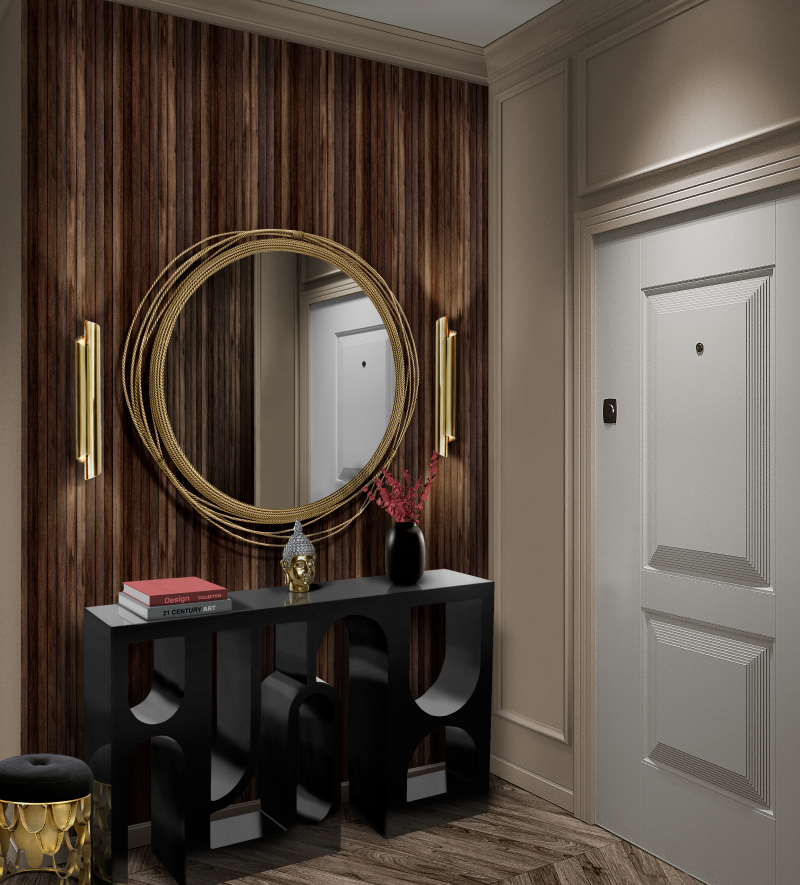 Консоль COLOSSEUM от BRABBU, дизайн Boca do Lobo