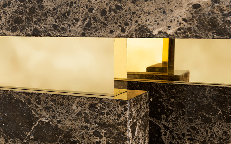 Консоль EMPIRE II от BRABBU, дизайн Boca do Lobo