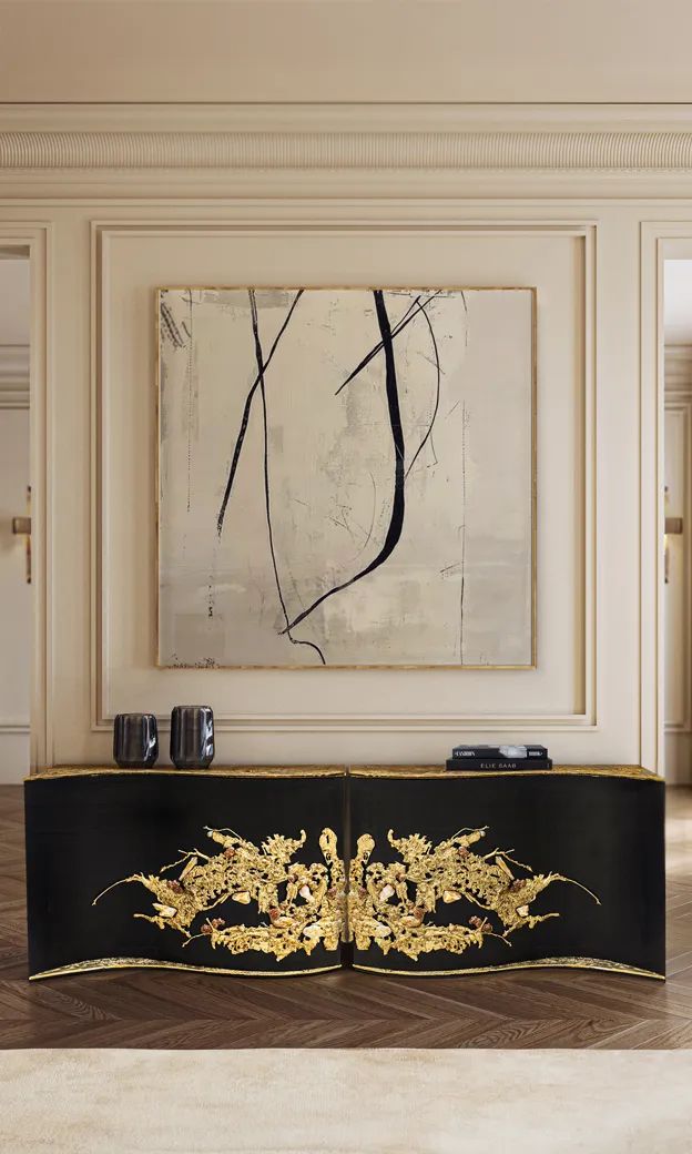 Консоль Empress от KOKET, дизайн Boca do Lobo