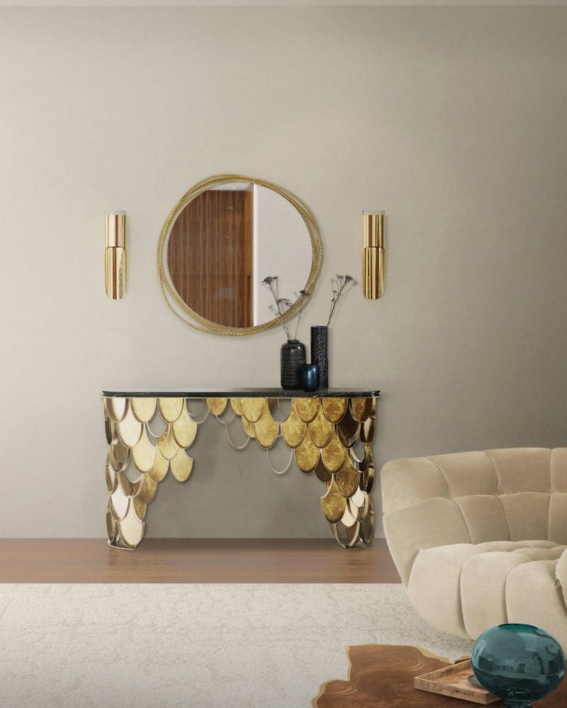 Консоль KOI от BRABBU, дизайн Boca do Lobo