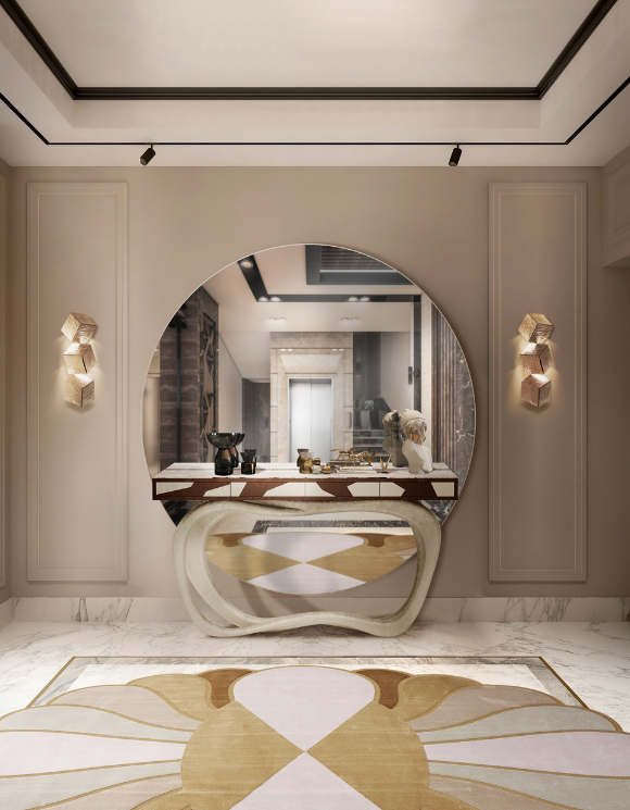 Консоль VALDES от COVET HOUSE, дизайн Boca do Lobo