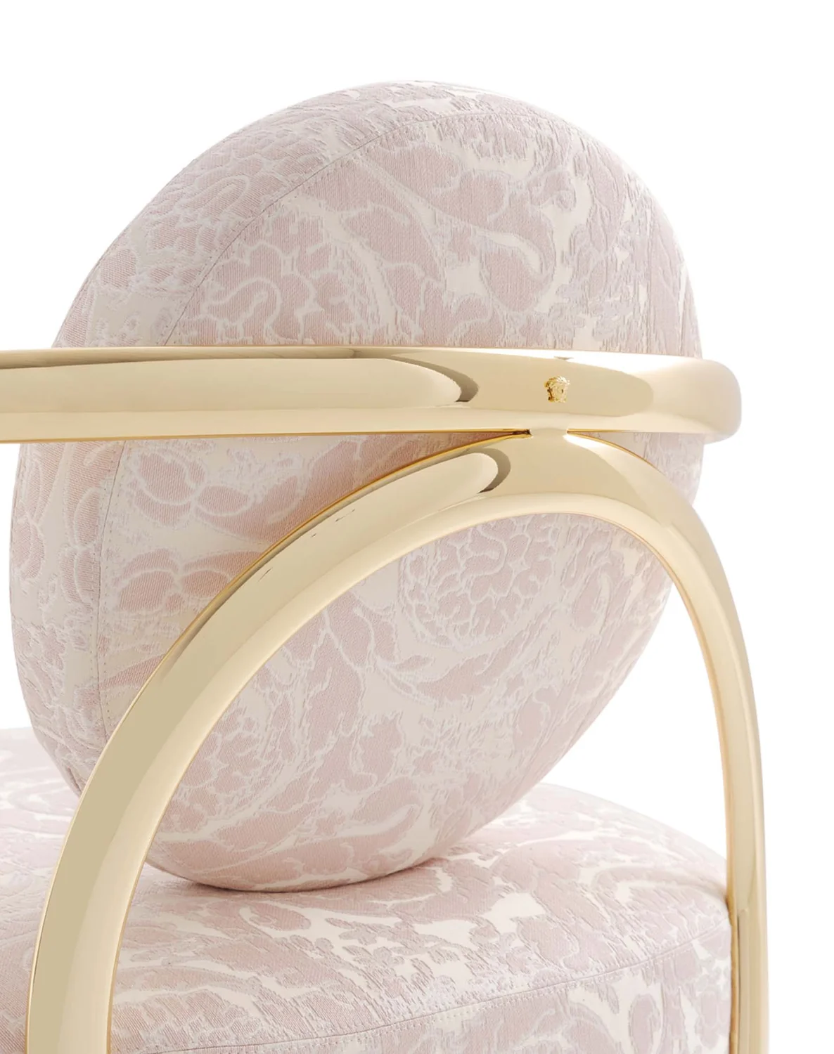 Кресла La Medusa Round Metal Armchair, дизайн Versace Home