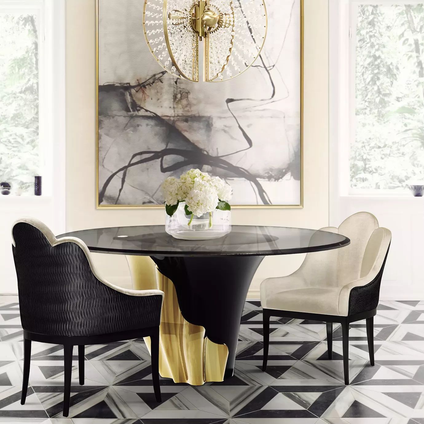 Кресло Anastasia от KOKET, дизайн Boca do Lobo