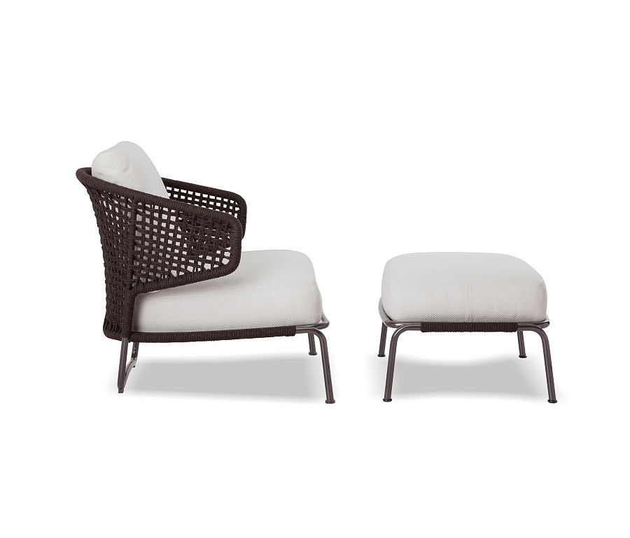 Кресло Aston Cord Outdoor, дизайн Minotti