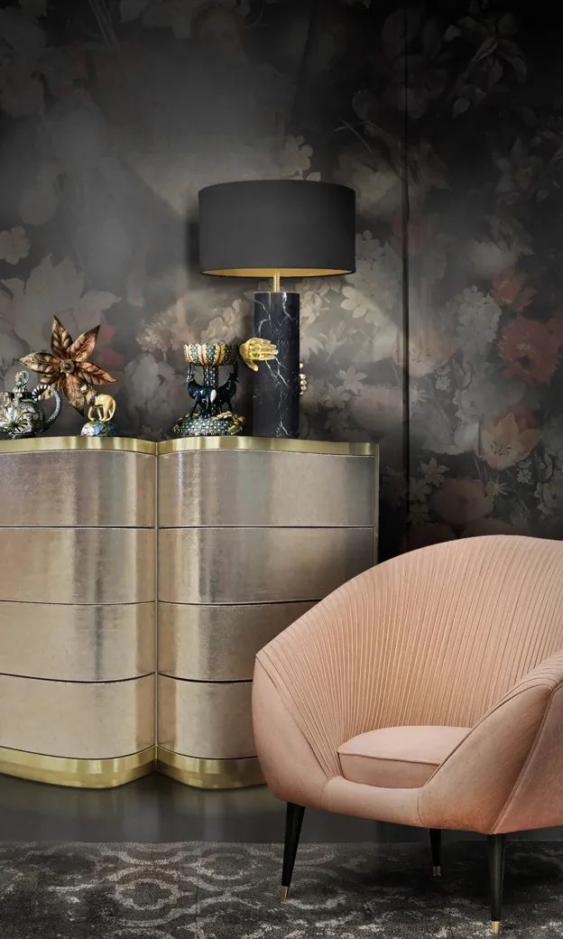 Кресло Audrey от KOKET, дизайн Boca do Lobo