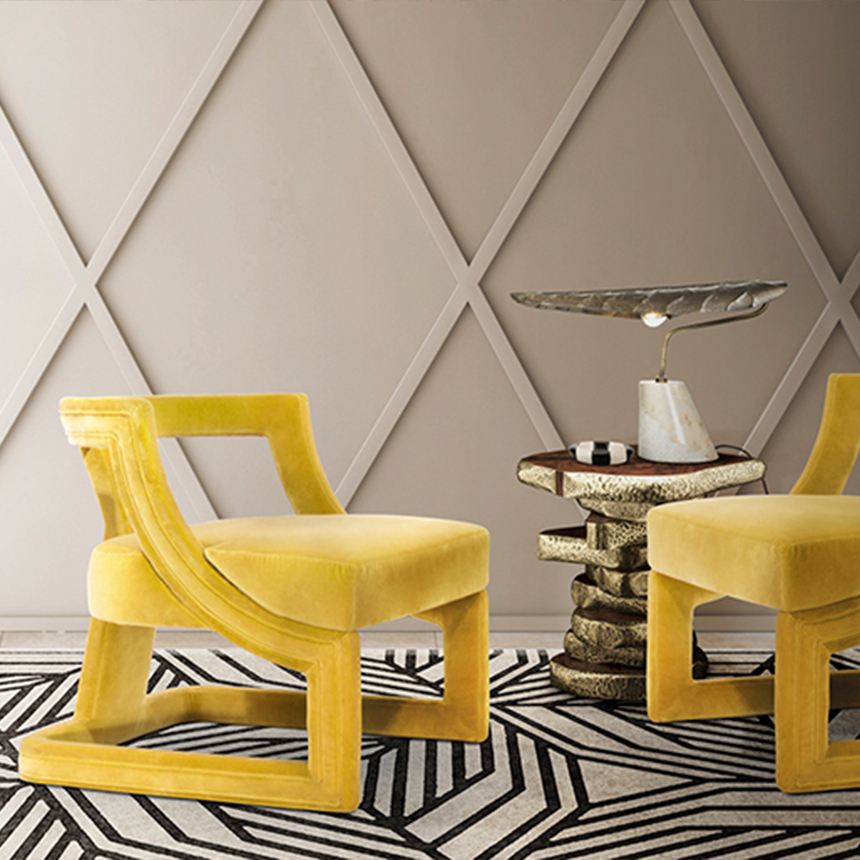 Кресло BATAK BOLD от BRABBU, дизайн Boca do Lobo