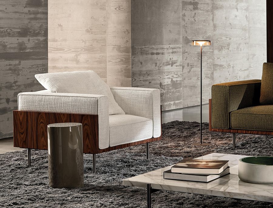 Кресло Brasilia, дизайн Minotti