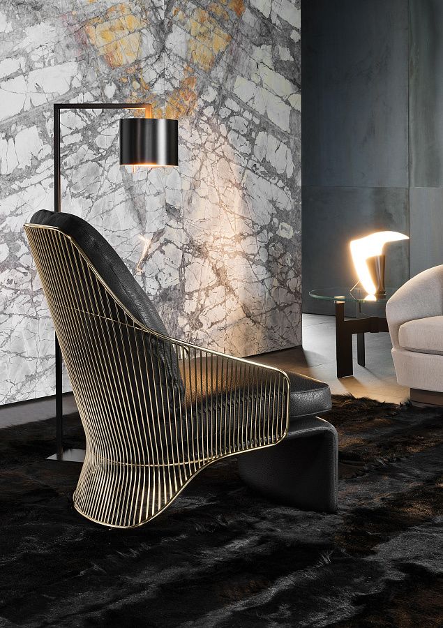 Кресло Colette, дизайн Minotti