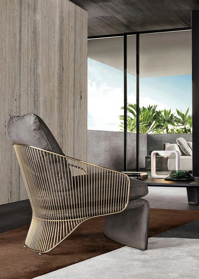 Кресло Colette, дизайн Minotti
